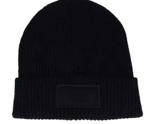 Black Fashion Patch Cuff - Beechfield