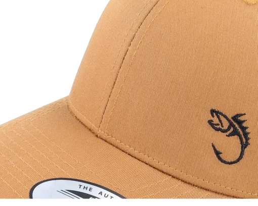 Black Fish Hook Logo Caramel/Black Trucker - Skillfish