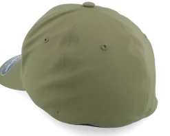 Black Fish Hook Logo Delta Fit Olive Flexfit - Skillfish