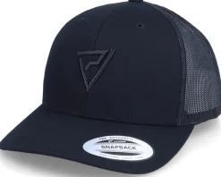 Black Logo 3D Black Trucker - Padelville