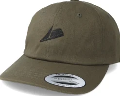 Black Logo Olive Dad Cap Adjustable - Sneakers