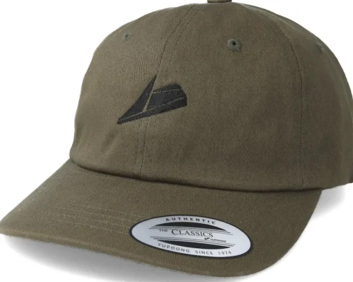 Black Logo Olive Dad Cap Adjustable - Sneakers