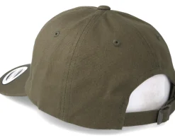 Black Logo Olive Dad Cap Adjustable - Sneakers