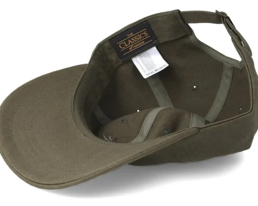 Black Logo Olive Dad Cap Adjustable - Sneakers