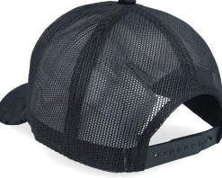 Black Panther Big Patch Velvet Navy Trucker - Calza Pennello
