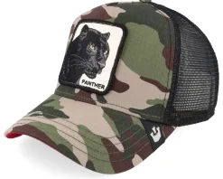 Black Panther Camo/Black Trucker - Goorin Bros.