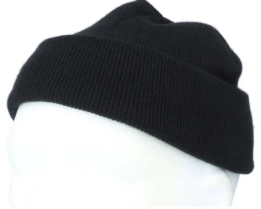 Black Short Blank Beanie - Beechfield