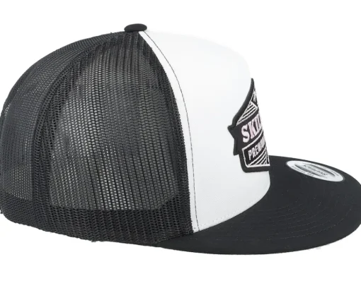 Blackberry Logo Classic White/Black A-frame Trucker - Skillfish