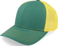Black/Golden Stone Contrast Stitch Trucker - Equip