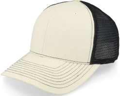 Black/Yellow Contrast Stitch Trucker - Equip