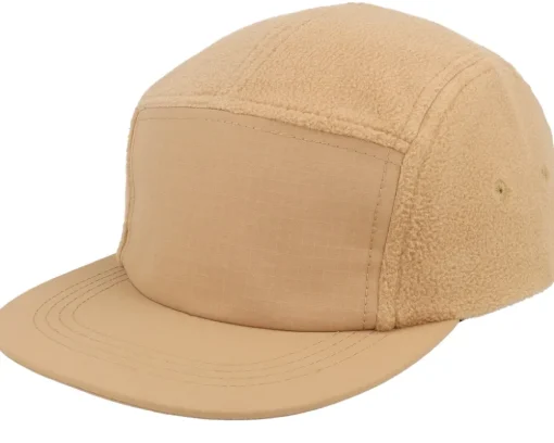 Blank Biscuit Recycled Fleece Camper 5-Panel - Beechfield
