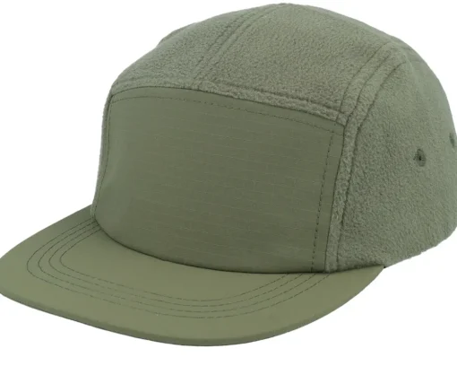 Blank Biscuit Recycled Fleece Camper 5-Panel - Beechfield
