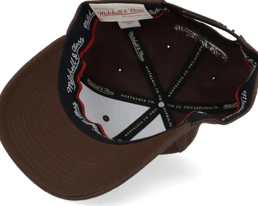 Blank Brown 110 Adjustable - Mitchell & Ness