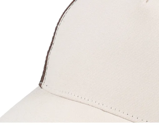 Blank Canvas Beige/Brown A-frame Trucker - Equip