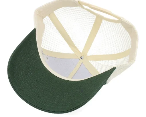 Blank Dark Green/Stone A-frame Trucker - Equip