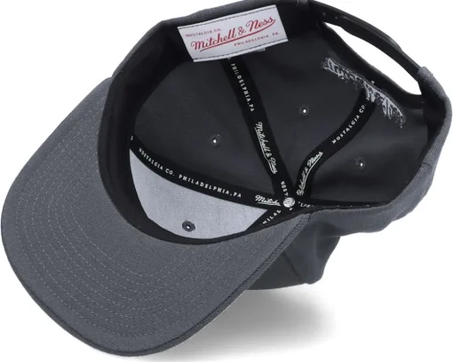 Blank Dark Grey Snapback - Mitchell & Ness