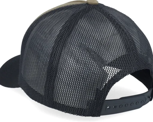 Blank Dark Olive/Black A-frame Trucker - Equip