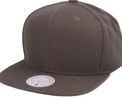 Blank Duck Brown Snapback - Mitchell & Ness