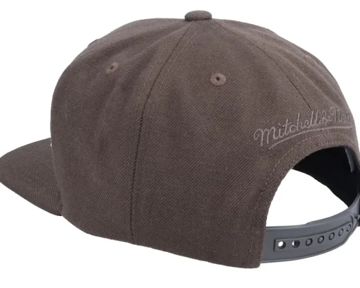 Blank Duck Brown Snapback - Mitchell & Ness