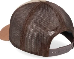 Blank Khaki/Brown/Caramel A-frame Trucker - Equip