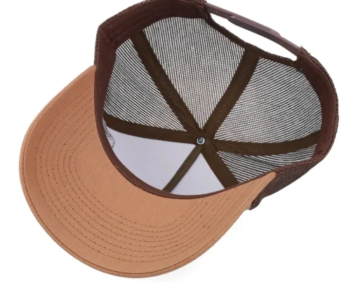 Blank Khaki/Brown/Caramel A-frame Trucker - Equip