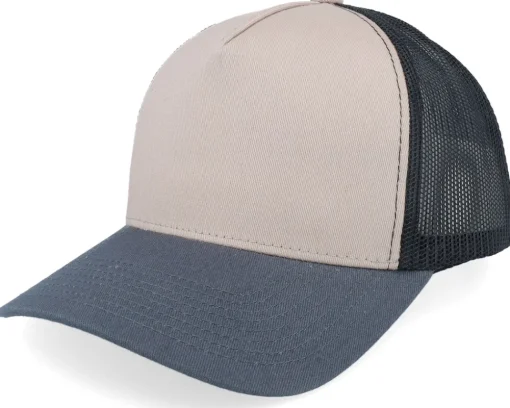 Blank Khaki/Brown/Caramel A-frame Trucker - Equip