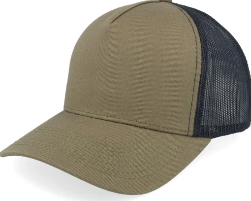 Blank Light Pink/White/Light Grey A-frame Trucker - Equip
