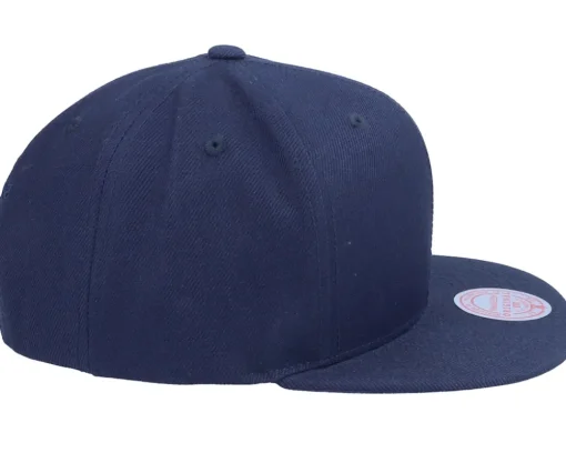 Blank Navy Snapback - Mitchell & Ness