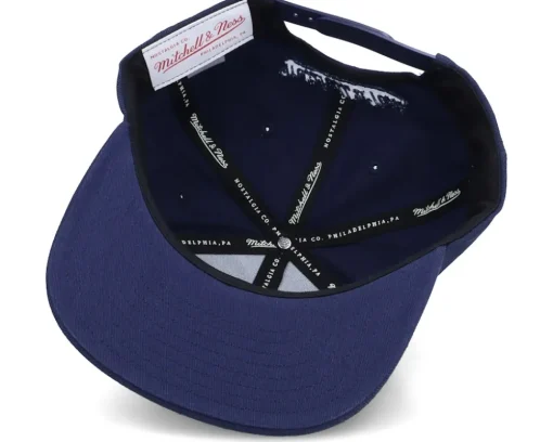 Blank Navy Snapback - Mitchell & Ness