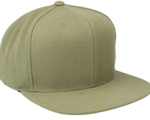 Blank Olive Snapback - Mitchell & Ness