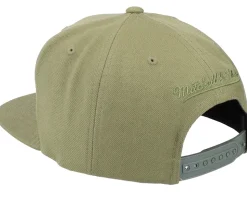 Blank Olive Snapback - Mitchell & Ness
