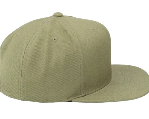 Blank Olive Snapback - Mitchell & Ness