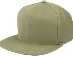Blank Olive Snapback - Mitchell & Ness