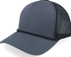 Blank Rope Black/White A-frame Trucker - Equip