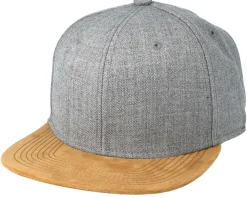 Blank Suede Black Snapback - Equip
