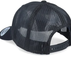 Blind Love Old School Heart Black Trucker - Iconic