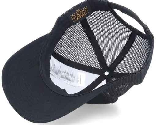 Blue Lagoon Cocktail Patch Black Trucker - Iconic