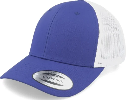 Blue White Trucker - Yupoong