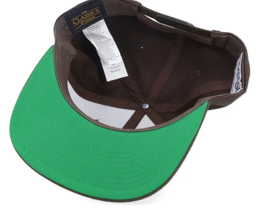 Blue-eyes White Dragon Engraved Brown Snapback - Yu-Gi-Oh