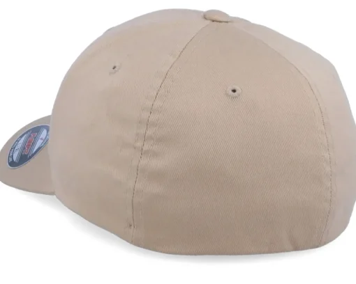 BM Cross Patch Khaki Flexfit - Bearded Man