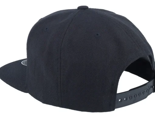 BMLogo Black Snapback - Bearded Man