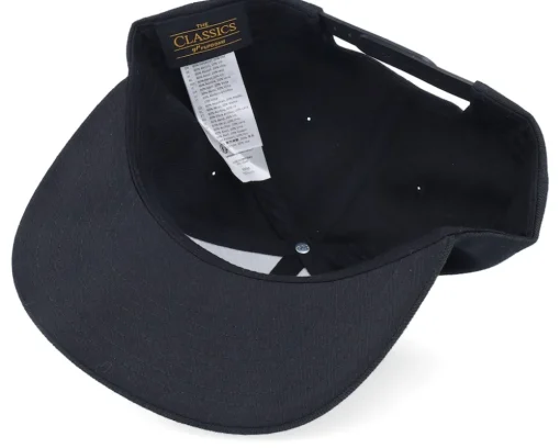 BMLogo Black Snapback - Bearded Man