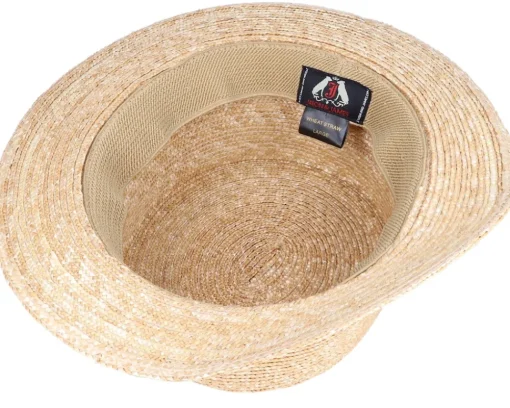 Boater Hat Natural Straw Hat - Jaxon & James