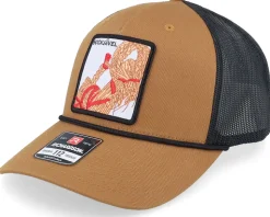 Bockjävel 112fpr Split Loden/Black/Black Rope Trucker - Ho-Ho-Hats