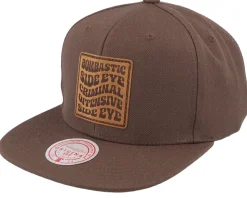 Bombastic Side Eye Brown Snapback - Iconic