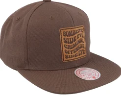 Bombastic Side Eye Brown Snapback - Iconic