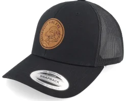 Bombastic Side Eye Dog Black Trucker - Iconic