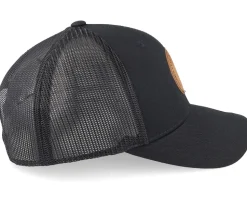 Bombastic Side Eye Dog Black Trucker - Iconic