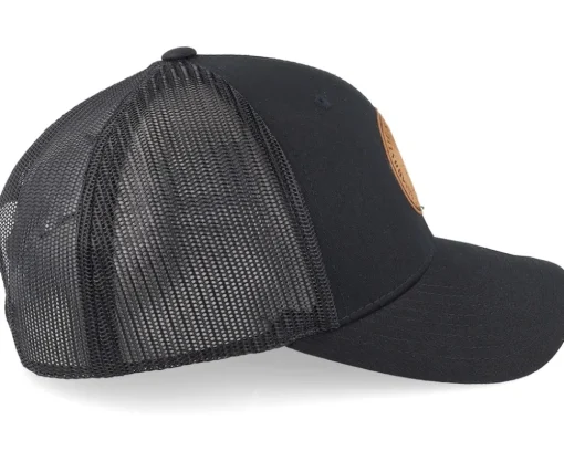 Bombastic Side Eye Dog Black Trucker - Iconic