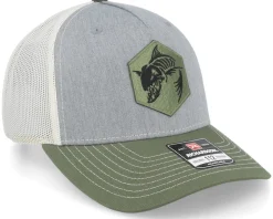Bone Fish 112 Heather Grey/Birch/Olive Trucker - Skillfish